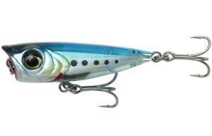 Savage gear wobler 3d minnow popper ghost sardine - 4