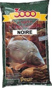 Sensas 3000 Carpes Noir 1 kg