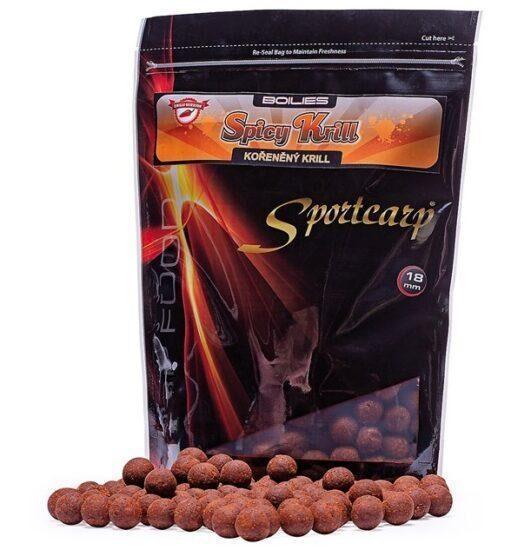 Sportcarp boilie spicy krill-250 g 18 mm