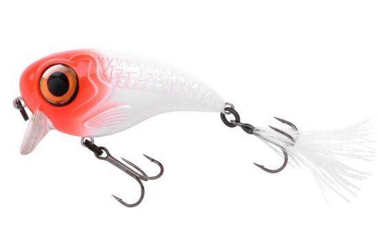 Spro wobler powercatcher pomaly plávajúci fat iris 60 red head 6 cm 17 g