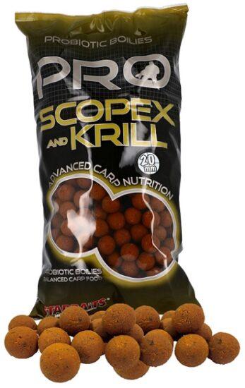 Starbaits boilie scopex krill - 2 kg 14 mm