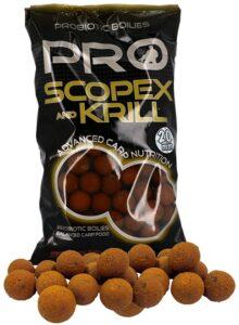 Starbaits boilie scopex krill - 800 g 20 mm