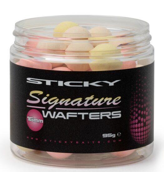 Sticky baits neutrálne vyvážené boilie signature wafters 95 g-12 mm