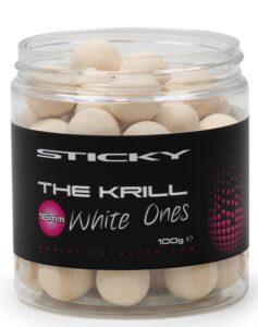 Sticky baits plávajúce boilies the krill pop-ups white ones 100 g-12 mm