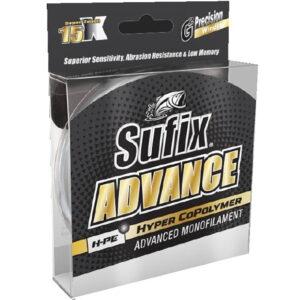 Sufix vlasec advance clear-priemer 0