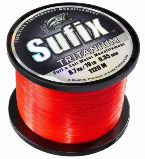 Sufix vlasec tritanium neon orange - priemer 0