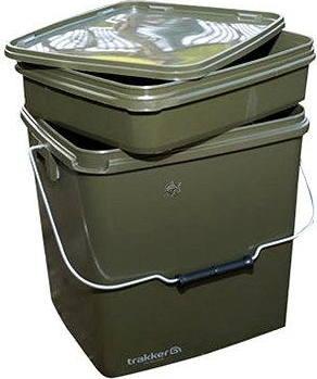 Trakker – Vedro Square Container with Tray 13 l Zelené