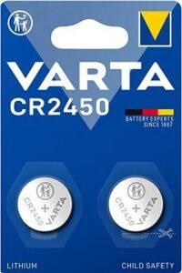 VARTA špeciálna lítiová batéria CR 2450 2 ks