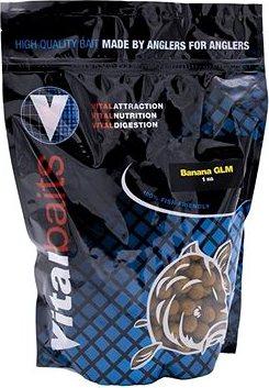 Vitalbaits Boilie Banana GLM 14 mm 1 kg