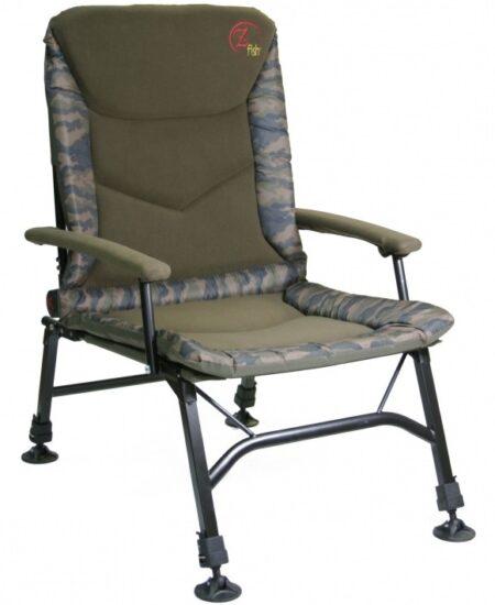 Zfish kreslo hurricane camo chair