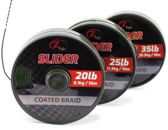 Zfish šnúrka slider coated braid camou 10 m-priemer 20 lb / nosnosť 9 kg