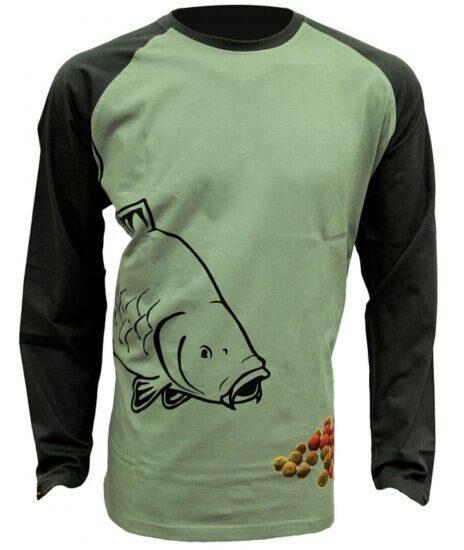 Zfish tričko boilie t-shirt long sleeve-veľkosť xxl