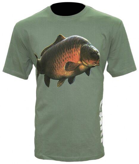 Zfish tričko carp t-shirt olive green-veľkosť l