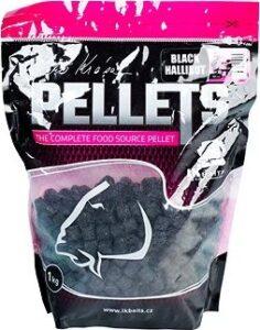 LK Baits Salt Black Hallibut Pellets 12 mm 1 kg