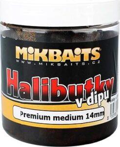 Mikbaits Halibutky v dipe Premium 14 mm 250 ml