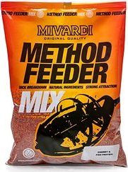 Mivardi Method feeder mix Cherry & fish protein 1 kg