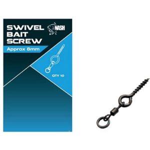 Nash Swivel Bait Screw 8 mm 10 ks