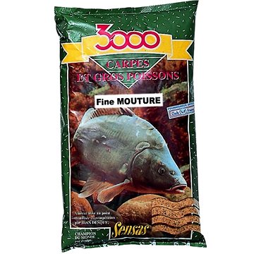 Sensas 3000 Carpes Fine Mouture 1 kg