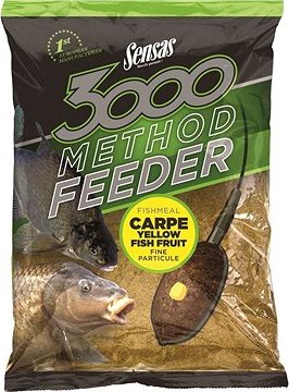 Sensas 3000 Method Feeder Carpe Yellow 1 kg